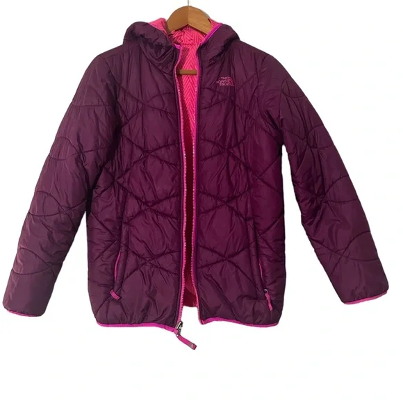 The North Face Girls reversible Jacket size XL - Picture 3 of 11